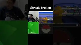 Streak broken #Pok&eacute;mon #B2W2 #Black2White2 #VoltWhiteRedux #HardMode #1000WinStreak #StreakBroken