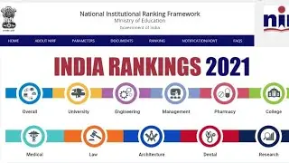 NIRF Rankings 2021(India Rankings)