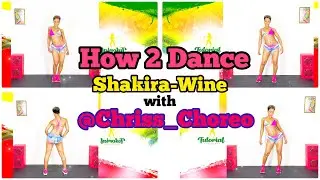How to Dance Shakira Wine with Chriss Choreo | 10 Dance Moves You Should Know for Miami Carnival