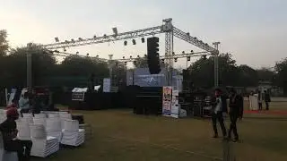Stage , Sound and Lights with High Quality Fabrication |