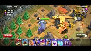 Can 1 inferno dragon+ragespell+warden ability=can kill giant dragon? clash of clans