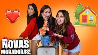 CHEGARAM NOVAS MORADORAS NA MANS&Atilde;O DE NATAL! *ROLOU UM CLIMA*