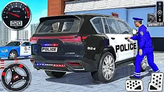 US Police Car Parking School Game - City Rescue Cop Car Driving Sim | Android Gameplay