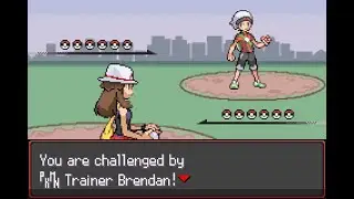 Pokemon Radical Red Boss Battle Brendan Fuschia City