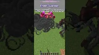 Ender Guardian (Cataclysm) vs Mutant Wither Skeleton | Minecraft Mob Battle #Shorts