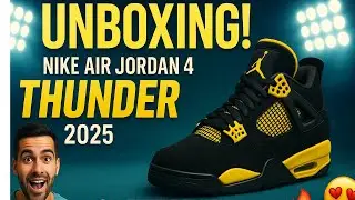 Nike Air Jordan 4 Thunder 2025 Unboxing & On Feet Review | Reviews Fashion
