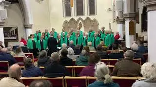 Tamworth Ladies' Choir singing 