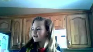 breanna doing the j.b hair flip :)