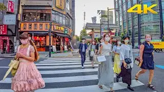 【4K】Tokyo afternoon walk in Hamamatsucho