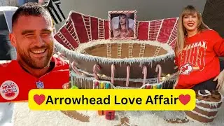 Taylor Swift's Sweet Surprise: Gingerbread Arrowhead Stadium Tribute at Kansas City Airport