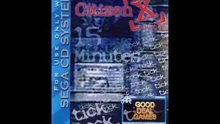 Citizen X Unreleased Sega CD Game (Mini-review and Impressions)