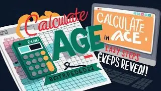 Age kaise calculate kare excel me | #excel #age #calculation #calculationtrick