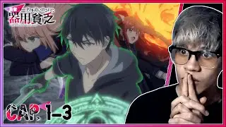COMENZAMOS CINE?, YUUSHA PARTY WO OIDASARETA KIYOU BINBOU CAP 1-3 REACCION