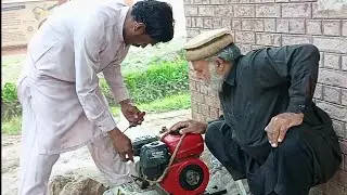 mini Jenerator water pump on petrol || punjabi jughar || best fuel performance