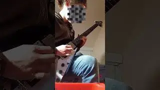 That's the greatest guitar solo ever !🎸⚡Christmas truce by Sabaton !#guitarcover #rock #guitarsolo