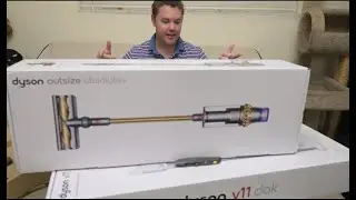 Dyson Outsize Absolute Plus and Dyson V11 Dock Unboxing and Full Review