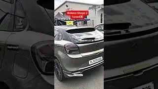 Baleno stage 2 tuned with exhaust system #shorts #short #viral #trending #car #cars #video #youtube