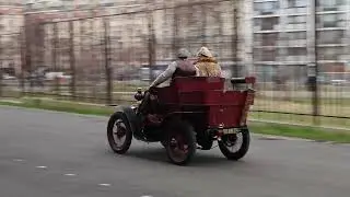 Pre-war Renault classics demonstration at Retromobile Paris 2024
