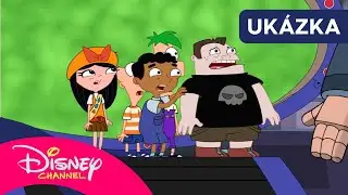 🚀 Vesm&iacute;rn&aacute; dobrodružstv&iacute; | Phineas a Ferb | Disney Channel Česk&aacute; republika