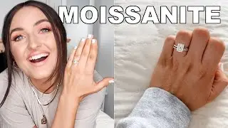 Moissanite Engagement Ring!
