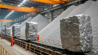 How It's Made: 16 Million Tons of Silicon Metal Power Modern Civilization!