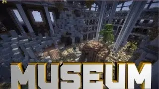 Minecraft PE Dinosaur Museum ! [DOWNLOAD]