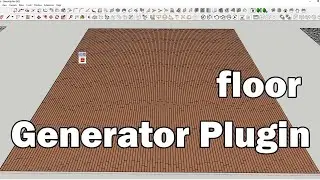 Floor Generator Plugin For Sketchup/XZ Architects Data