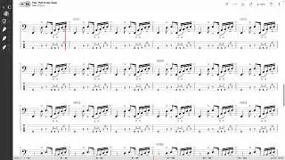 Wild Cherry - Play That Funky Music (BASS TAB PLAY ALONG)