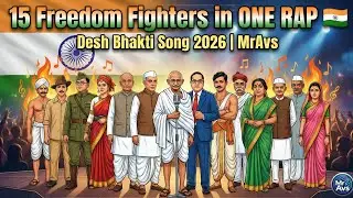15 Freedom Fighters 🇮🇳 | Deshbhakti Song | Hindi Rap 2026 | MrAvs