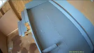 Epoxy coating for the Goat Barn