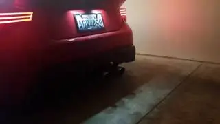 Straight piped AVO turbo FRS