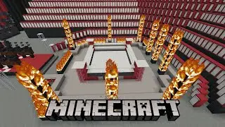 WWE Firefly inferno match tutorial!! (Minecraft)