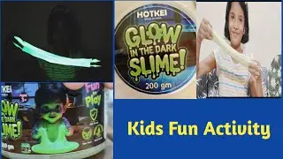 Glow in the Dark Slime Fun Activity For Kids | Amazon Shopping | Slime
