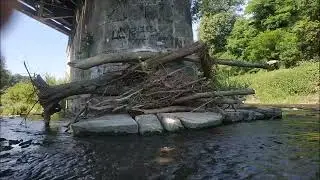 Mit dem Kajak auf der Lahn