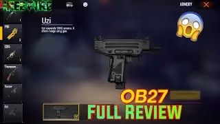 Free Fire OB27 All Update New Gun UZI, Kord // Free Fire New Pet and Character 😱😱