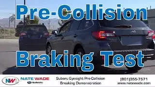 Subaru Eyesight Pre-Collision Braking: Does it work?