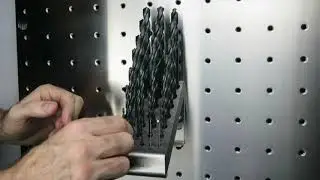 Metric Drill Bit Organizer for the System X Storage pegboard.