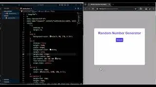 JavaScript Random Number Generator(No Talking)