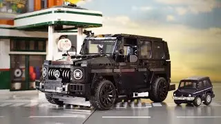 Lego Mercedes AMG G63 Assembling | Lego Stop-Motion