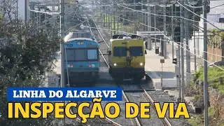 Veículo de Inspecção de Via no Algarve