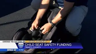 Trinity County gets $61K for child safety seat education