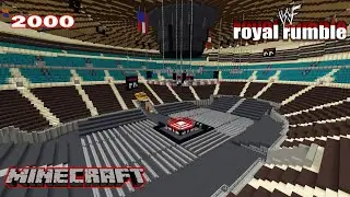 MINECRAFT WWE ROYAL RUMBLE 2000 STAGE HD