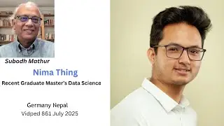 Nima Thing Germany Nepal Recent Graduate Master's Data Science Voice of the Young Vidped 861 Jl25