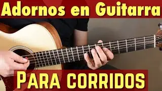 Adornos en Guitarra para Corridos