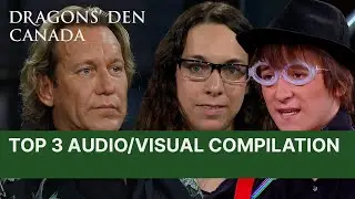 Top 3 Audio/Visual Tech Companies In The Den | Dragons' Den Canada