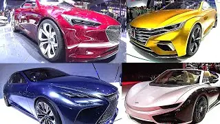 TOP 6 седанов CONCEPT 2016 Nissan IDS 2017, Ависта Buick, Lexus LF-FC, Roewe Vision-R, K50