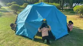 🌈☀️SMkidsport 10FT Dome Climber Canopy, Climbing Dome Tent for Kids Outdoor to Protect Your Dome