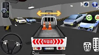New Kia Pickup Truck Stuck in Parking🚚🚧3D Driving Class - Android iOS Gameplay🎮