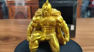 CCP Kinniku Mantaro Gold Ver. Battle Uniform Kinsoff Soft Vinyl Figure Kinnikuman
