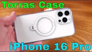 Torras Clear Case Vs iPhone 16 Pro Max !